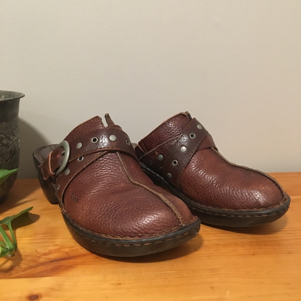 BOC Brown Clogs
